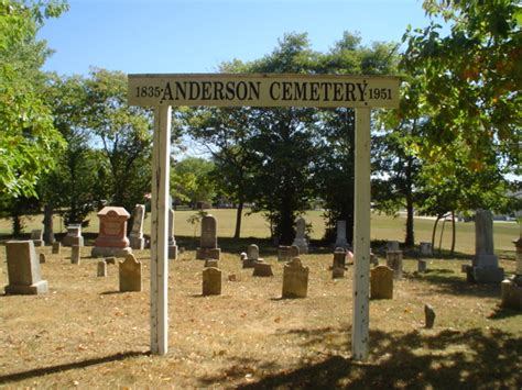 Anderson Cemetery In Indiana Find A Grave Cemetery