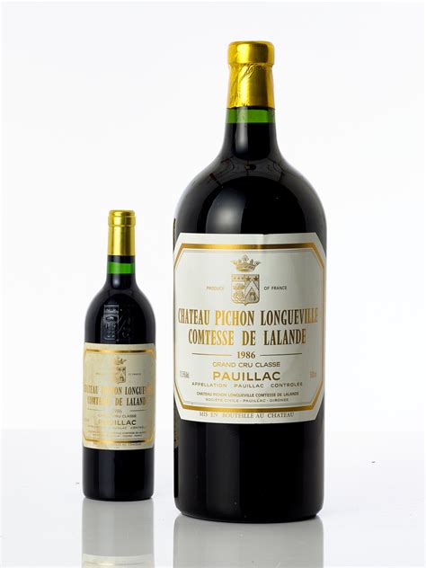 Château Pichon Longueville Lalande 1986 7 BT Vine The Scholarly