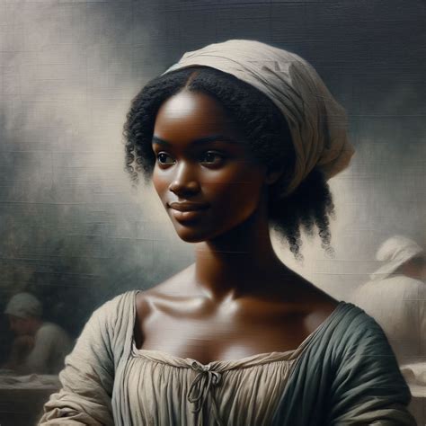 Historical Painting Of Serene African Descent Woman Ai Art Generator Easy Peasy Ai