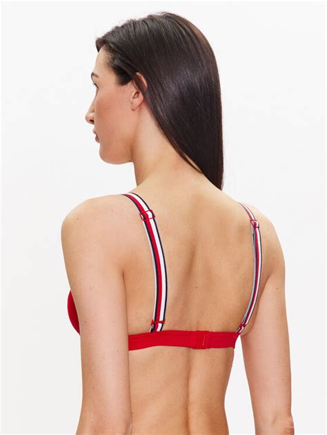 Tommy Hilfiger Bikini Oberteil UW0UW04101 Rot Modivo De