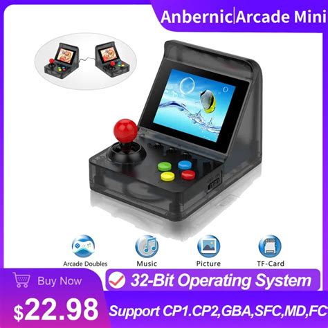 Original Anbernic Retro Arcade Mini 32bit 520 Games Handheld Game