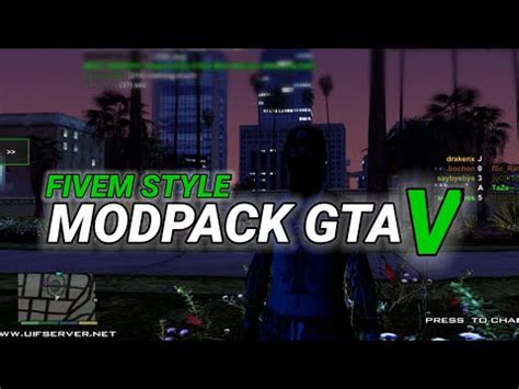 Modpack Samp Gta V Style Fivem Ringan Lite Version Youtube