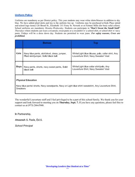 Important Forms And Information Important Forms And Information