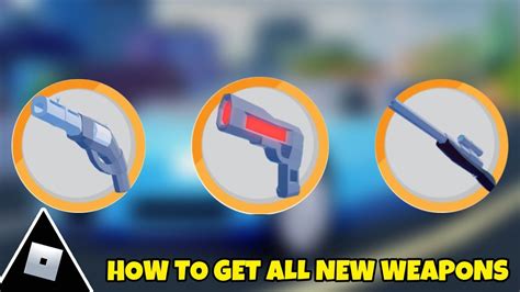 How To Get All New Weapons In Jailbreak Roblox Youtube