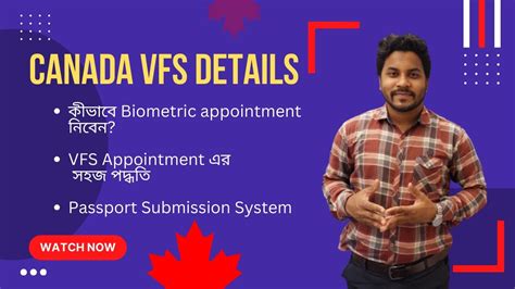 Canada VFS Appointment Details How To Take VFS Appointment For