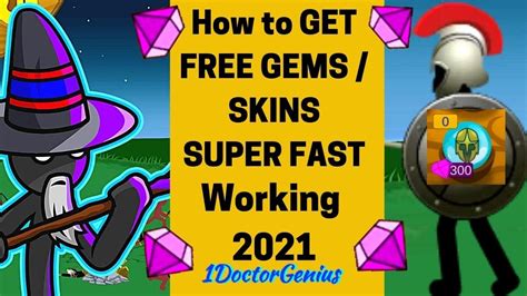 Stick War Legacy New Tips Ways To Free Gems Skins How To Get Skins