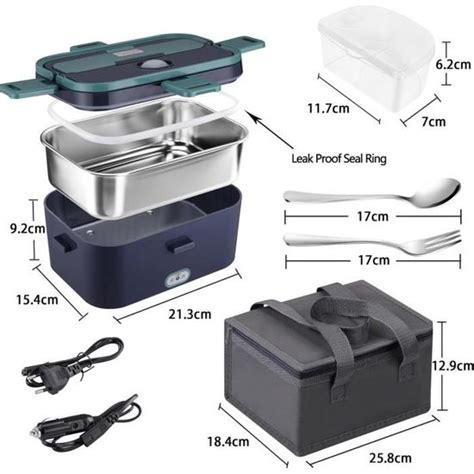 Gamelle Chauffante Rapide 1 8l Lunch Box Chauffante Electrique 60W