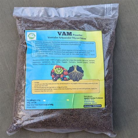 VAM Vesicular Arbuscular Mycorrhiza Root Growth Booster Essential