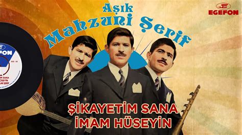 Aşık Mahzuni Şerif Şikayetim Sana İmam Hüseyin Orijinal 45 lik