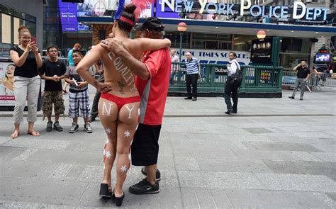 Naked Women In New York City Telegraph