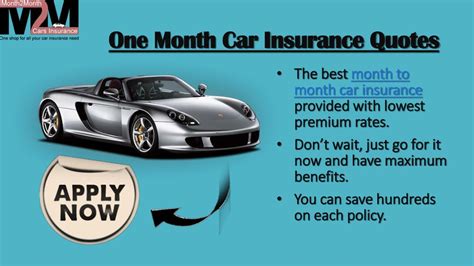 PPT - Month To Month Car Insurance Companies PowerPoint Presentation, free download - ID:7112333