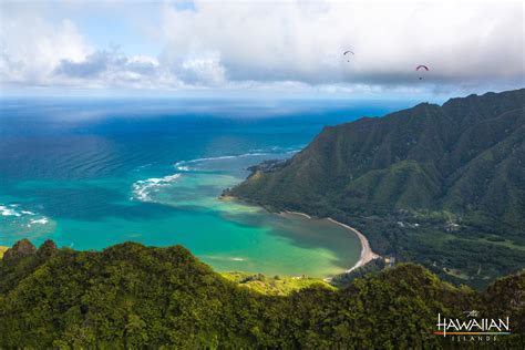 View Of Kahana Bay Oahu Gohawaii Hawaiian Islands Pinterest