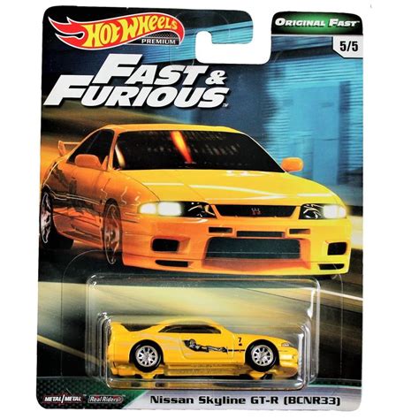 Hot Wheels Fast And Furious Premium Original Fast 5 5 Nissan Skyline