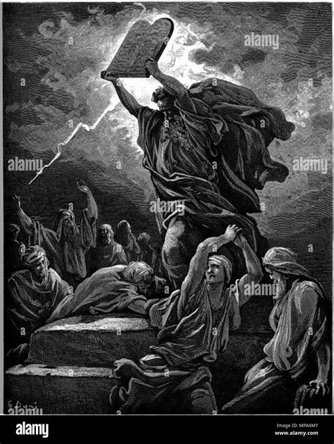 Death of moses Black and White Stock Photos & Images - Alamy