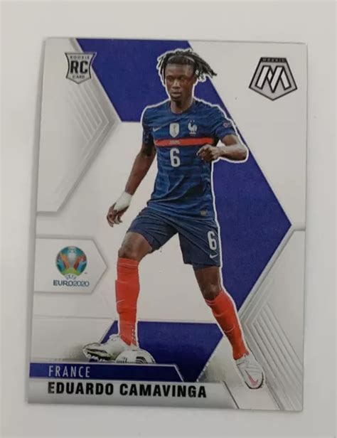 2020 21 PANINI MOSAIC UEFA Euro Eduardo Camavinga Base Rookie Card 111