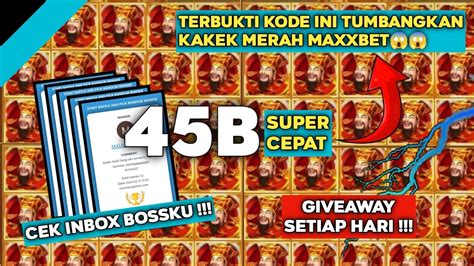 ROOM FAFA JP HARI INI WOW KODE INI JACKPOT KAKEK MERAH 45B BET MAX