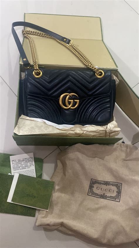 Gucci Marmont Barang Mewah Tas Dompet Di Carousell