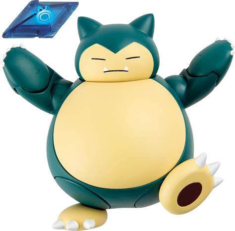 Pokemon Snorlax Poseable Action Figure Toy Uk Toys And Games