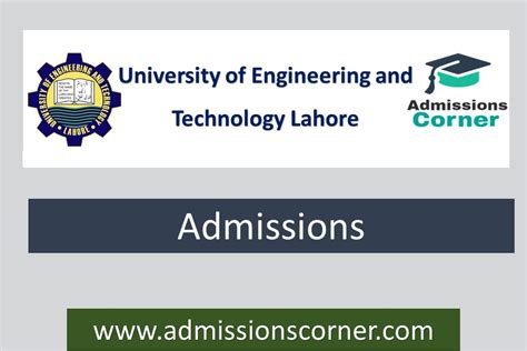 Uet Lahore Ecat Entry Test Registrations