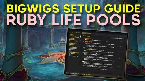 Bigwigs Setup Guide Ruby Life Pools YouTube