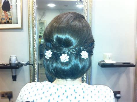 wedding hair plaits