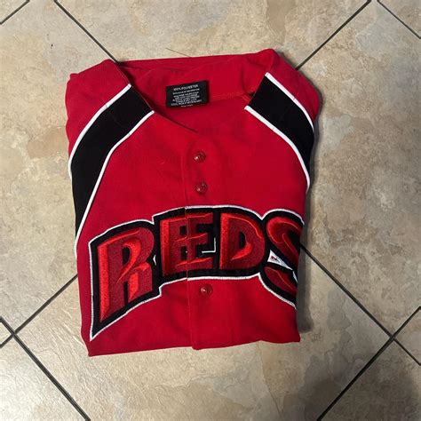 Size Kids L "Cincinnati Reds" jersey - Depop