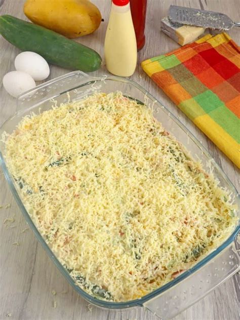 Easy Sushi Bake With Kani Salad Topping Kawaling Pinoy