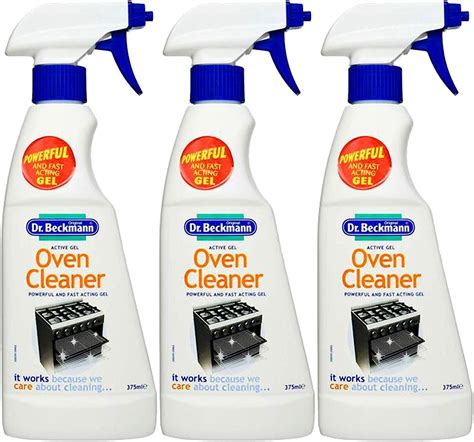 Dr Beckmann Oven Cooker Grill And Bbq Gel Cleaner 3 X 375ml