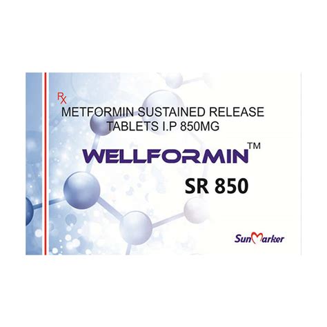 Wellformin Sr 850mg Tablet 10s Buy Medicines Online At Best Price