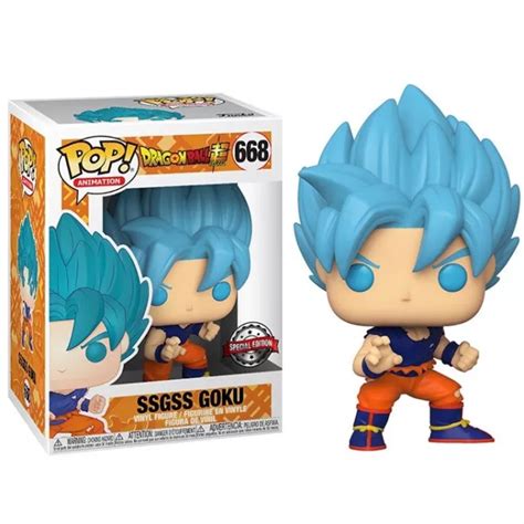 Funko Pop Animation Dragon Ball Super 668 Ssgss Goku Saiyan Blue Special Eur 2690