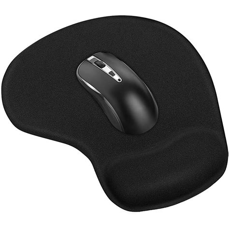 large ergonomic office gaming mouse pad  wrist support gmp