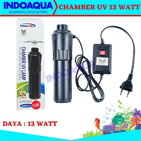 Jual Lampu Uv Aquarium Lampu Chamber Sakkai Pro Uv Watt Lampu