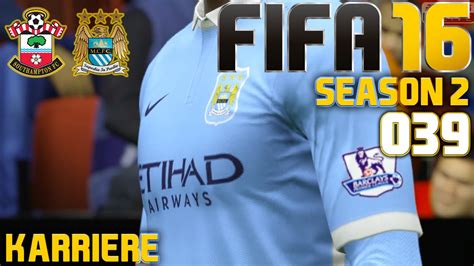 Fifa Karriere Season Southampton Vs Manchester City