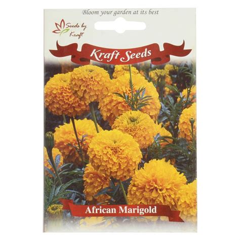 African Marigold F1 Hybrid Inca Type Flower Seeds By Kraft Seeds Prices In India Shopclues