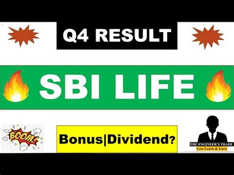 SBI Life Q4 Results 2023 Sbi Life Results Today Sbi Life Results