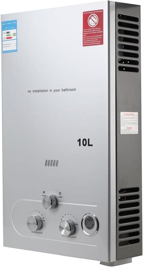 Camplux Bw158bc 6l Instant Gas Water Heater With Rain Cap Ce Certified Gar Standard Tankless