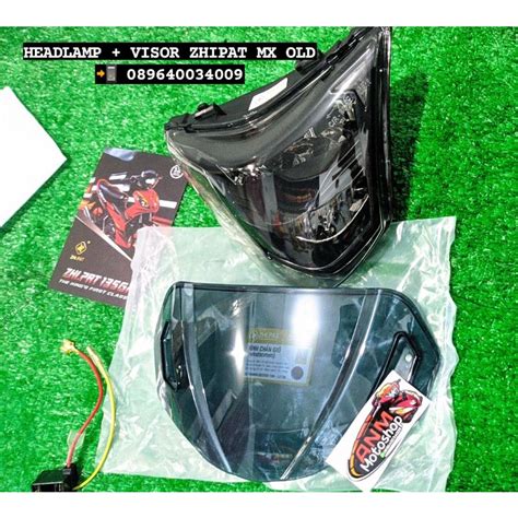 Jual Headlamp Zhipat Dan Visor Zhipat Lc V Yamaha Jupiter Mx Old