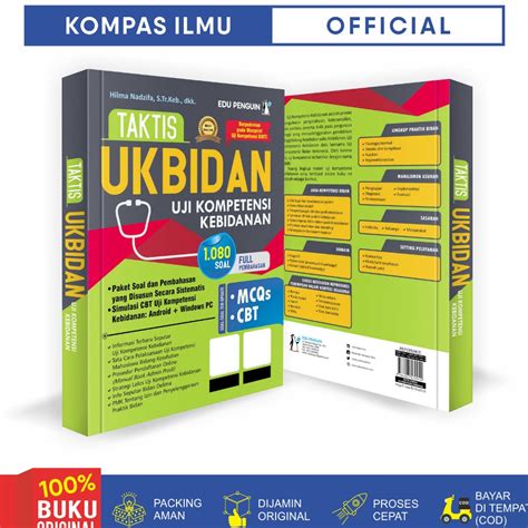 Jual KODE Q7K6 Buku Ukbidan Uk Bidan Kompas Ilmu Buku Taktis Ukbidan Uk