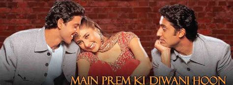 Main Prem Ki Diwani Hoon - Movie | Cast, Release Date, Trailer, Posters ...