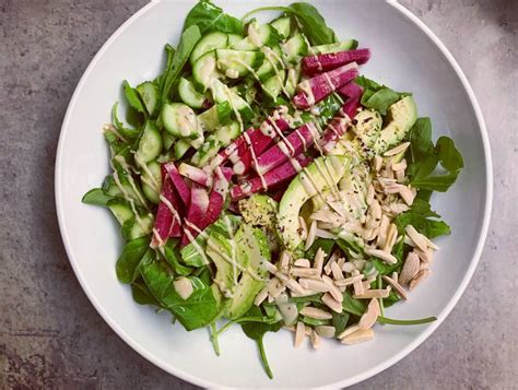 Arugula Salad With Tahini Dressing