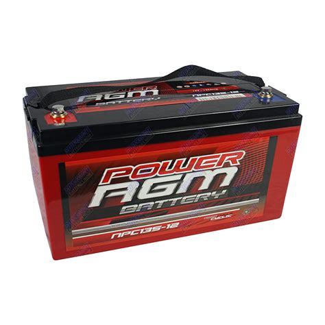 Power AGM Deep Cycle Battery 12V 135AH