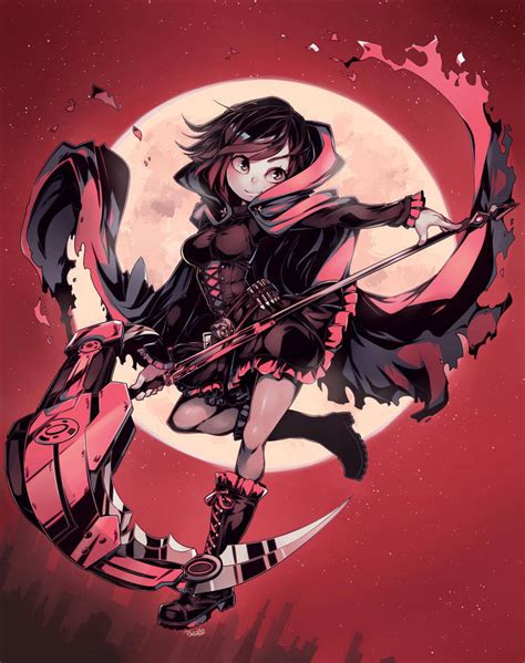 Ruby Rose RWBY By Parororo On DeviantArt