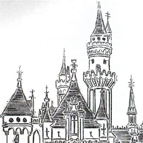 Cinderella Castle Drawing at GetDrawings | Free download