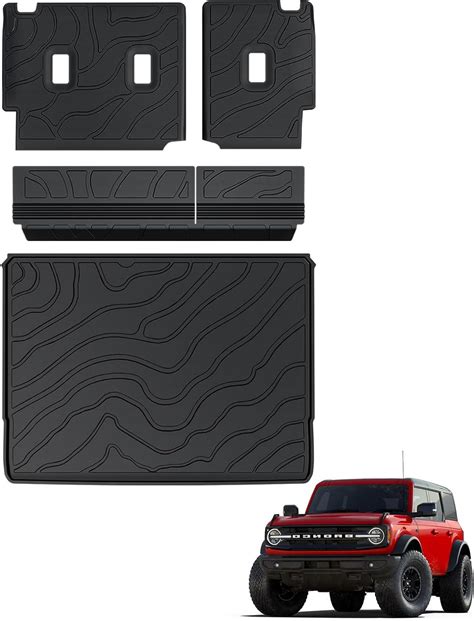 Mabett Seat Back Covers Cargo Liner For Ford Bronco