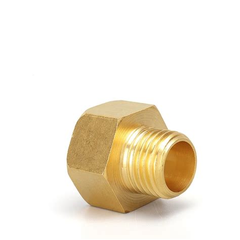 Male To Female Thread Brass Pipe Connectors Brass Coupler Adapter Threaded Fitting China Brass