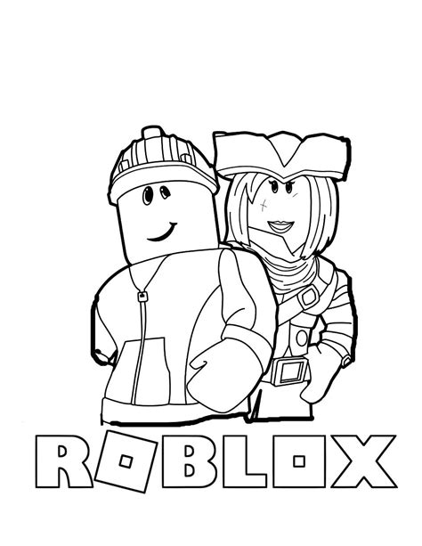 Roblox characters coloring pages - Coloring pages 🎨