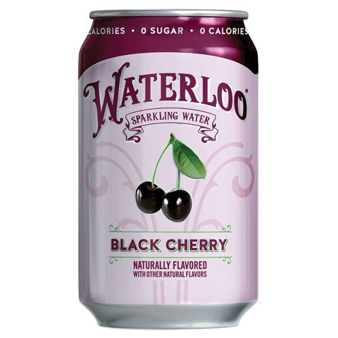 Waterloo Black Cherry Sparkling Water Single Can 12 Oz Shipt