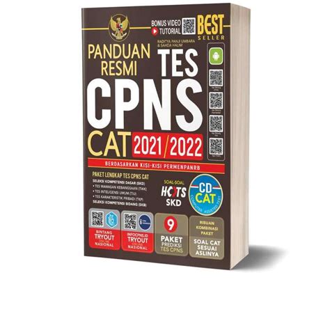 Jual Buku Panduan Resmi Tes CPNS 2021 2022 CD Di Seller OPID