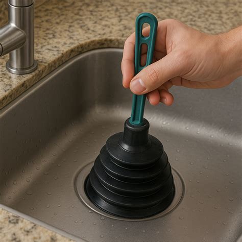 Melhor Desentupidor De Pia - Desentupidor de Pia Profissional com Pressão para cozinha, lavatórios ...
