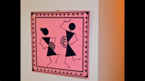 Warli Painting On Canvas at PaintingValley.com | Explore collection of ...